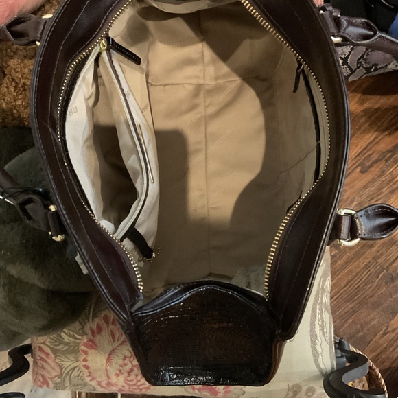 Beautiful Brahmin Arden Satchel in Glacier Carlisle - Picture 6 of 10